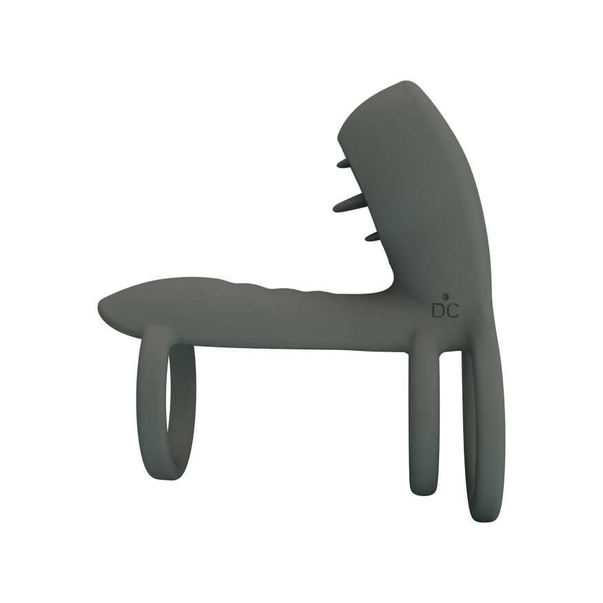 Насадка с вибрацией Pretty Love - MASTER RING GRAY, BI-040135-1