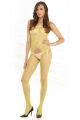 Комбинезон INDUSTRIAL NET SUSPENDER BODYSTOCKING LIME, OS