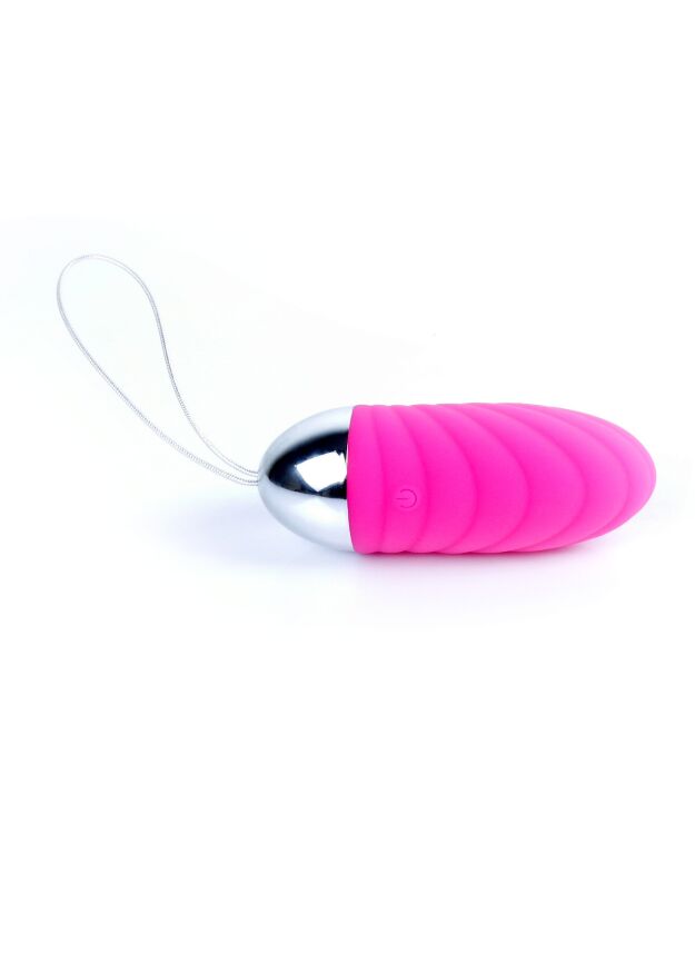 Виброяйцо с пультом ДУ - Remoted controller egg 0.2 USB Pink, BS2600106