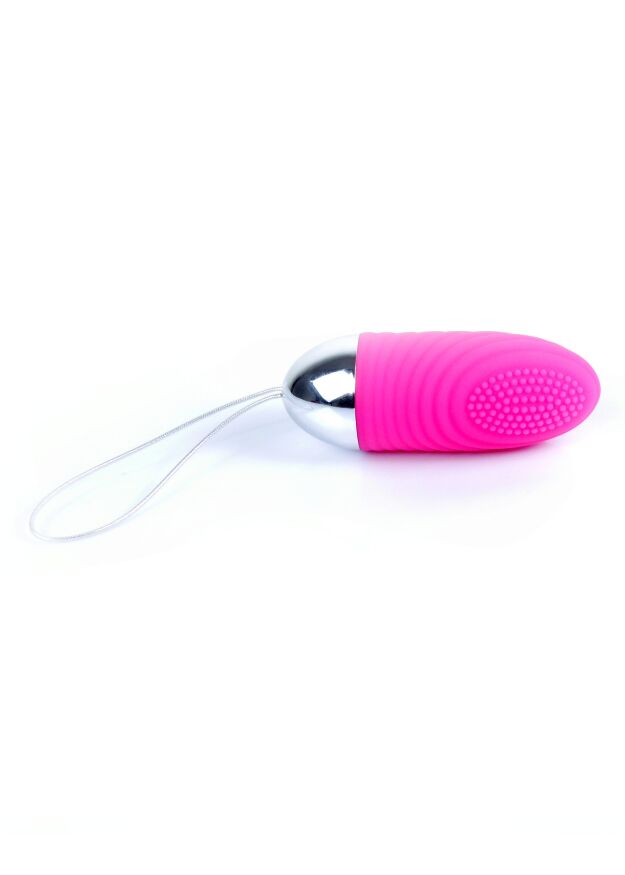 Виброяйцо с пультом ДУ - Remoted controller egg 0.2 USB Pink, BS2600106