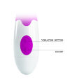 Силиконовый вибратор с дополнительной стимуляцией клитора Pretty Love Newman Vibrator Purple