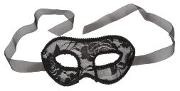 Маска на очі - 2480271 Cottelli Collection Lace Eye Mask Black
