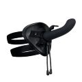 Страпон Evolved Novelties Heavenly Harness з вібрацією, чорний