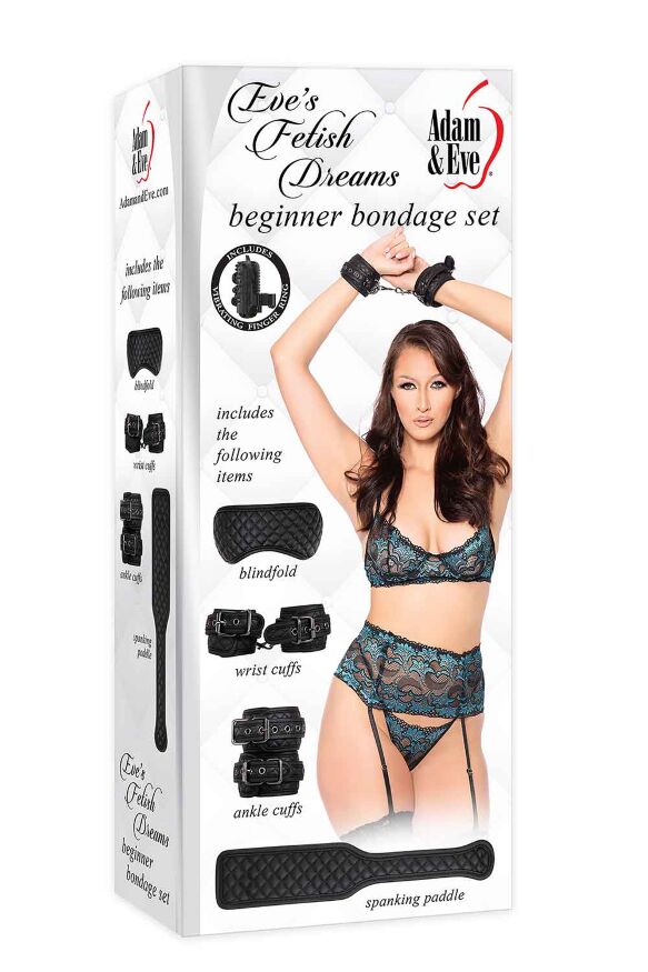 НАБОР для бдсм игр A&amp;E EVES FETISH DREAMS BEGINNER BONDAGE