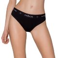 Трусики-слипы из хлопка с эластаном PS004 PANTIES black L - Passion