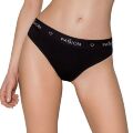 Трусики-слипы из хлопка с эластаном PS004 PANTIES black L - Passion