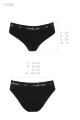 Трусики-слипы из хлопка с эластаном PS004 PANTIES black L - Passion