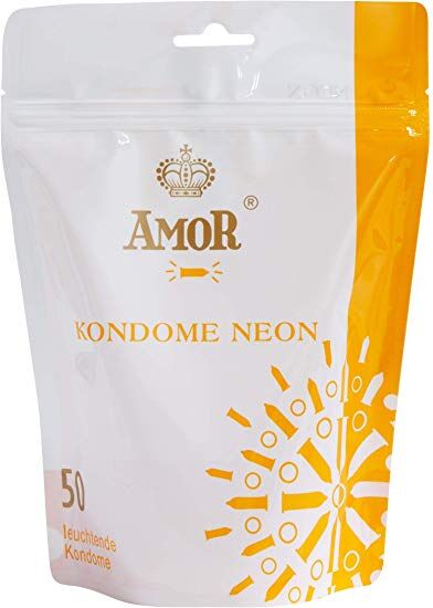 Презервативи люмінесцентні (світяться у темряві) - Amor Neon, 50 шт.
