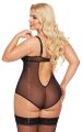 Боді - Amanda, black - XL