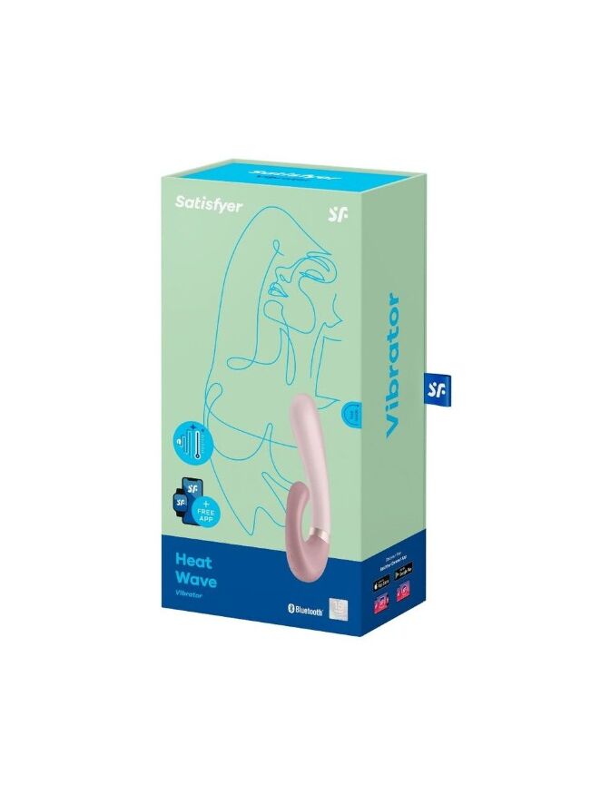 Вибратор кролик Satisfyer Heat Wave Mauve