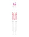 Костюм секси кролика Obsessive Bunny suit 4 pcs costume pink S/M