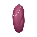 Елегантний кліторальний вібратор з пульсацією - Satisfyer Tap &amp; Climax 1 Red