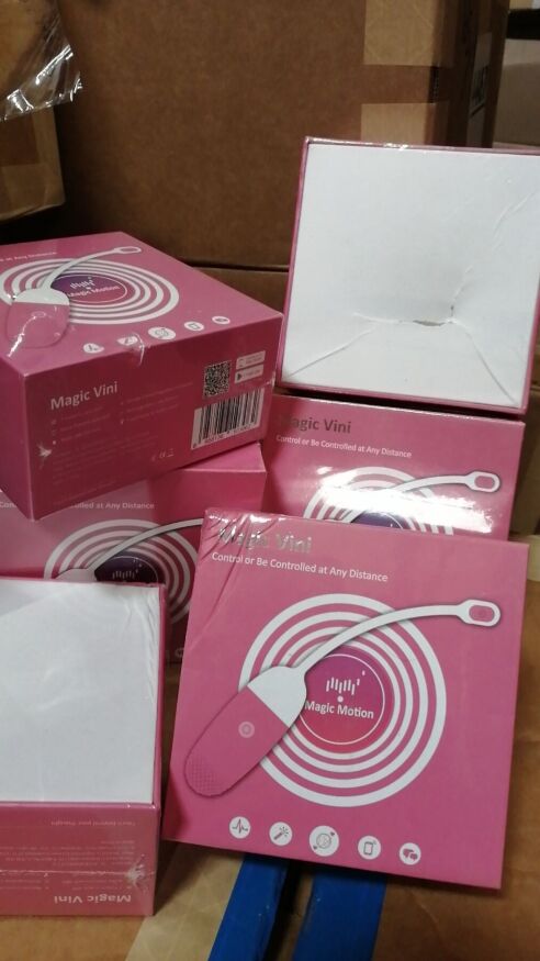 Смарт-виброяйцо Magic Motion Vini Pink, управление со смартфона (мятая упаковка!!!)