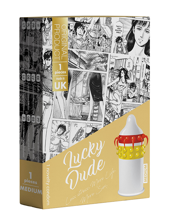 Презервативы EGZO Lucky Dude (упаковка 1 шт)