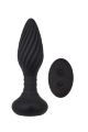 Анальный плаг с вибрацией CHISA Breakout Pro - Frisky Beaded, Black