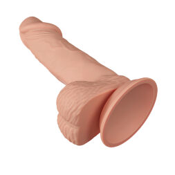 Недорогий член із рухомою шкірою Beautiful Encounter Zebulon Dildo 7,6"