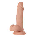 Недорогий член із рухомою шкірою Beautiful Encounter Zebulon Dildo 7,6"