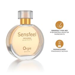 Жіночі парфуми з феромонами Orgie - Sensfeel for Woman (50 мл), квітково-фруктовий аромат
