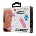Виброяйцо и зажимы для сосков, с электростимуляцией Pretty Love - Electric Shock &amp; Vibro-bullets, BI-014987