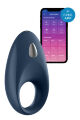 Ерекційне смарт-віброкільце Satisfyer Mighty One синє