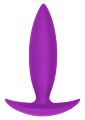 Анальная пробка Toy Joy Anal Play Bubble Butt Player Starter пурпурная, 10х2,5 см