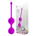 Вагинальные шарики с веревкой для удобного извлечения Pretty Love Kegel Tighten Up II Purple