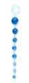 Анальные бусы Jelly Anal Beads Blue, SKN-ANL033 Blue