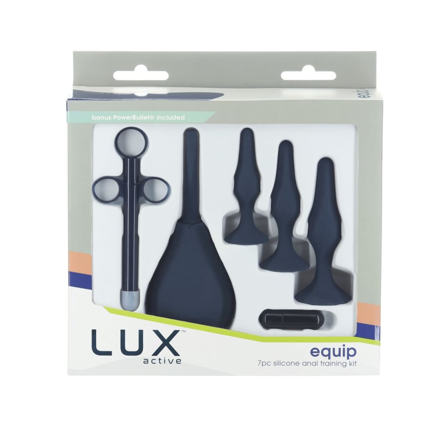 Набір анальних іграшок для новачків Lux Active  -  Equip  -  Silicone Anal Training Kit