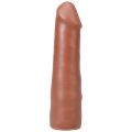 Фаллоимитатор со съемной присоской Doc Johnson The Realistic Cock ULTRASKYN - 7 Inch Caramel