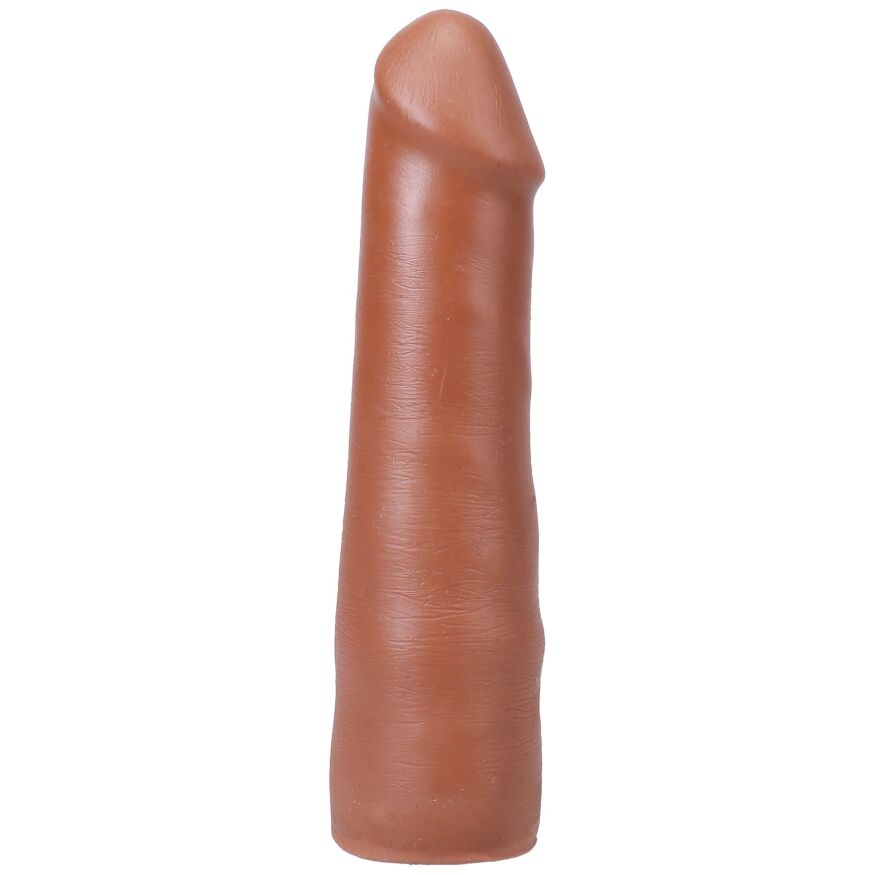 Фаллоимитатор со съемной присоской Doc Johnson The Realistic Cock ULTRASKYN - 7 Inch Caramel