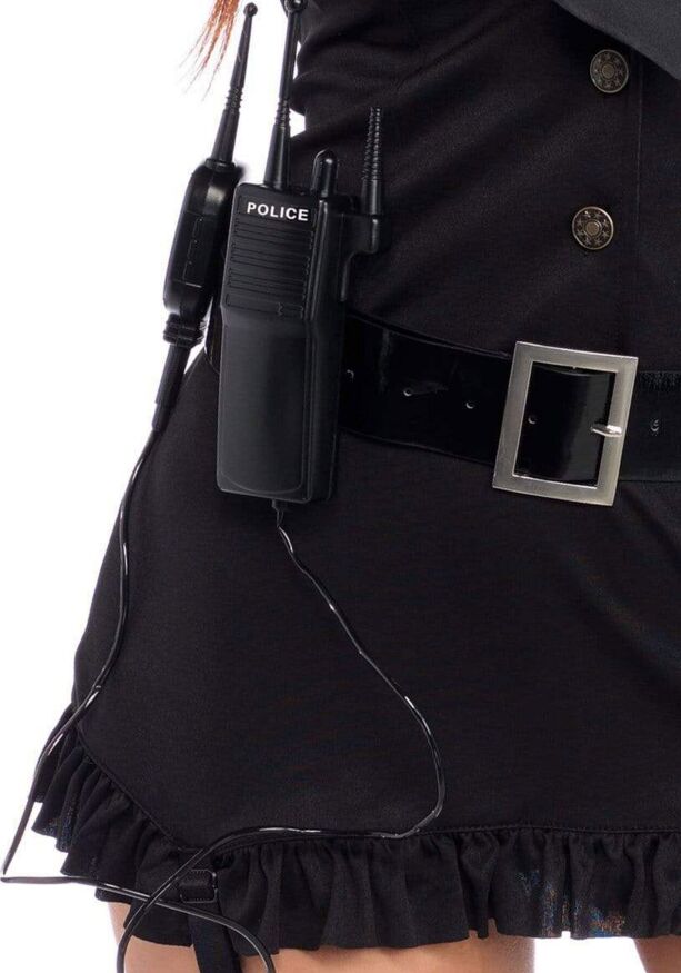 Эротический костюм полицейской Leg Avenue Dirty Cop S/M, 6 предметов