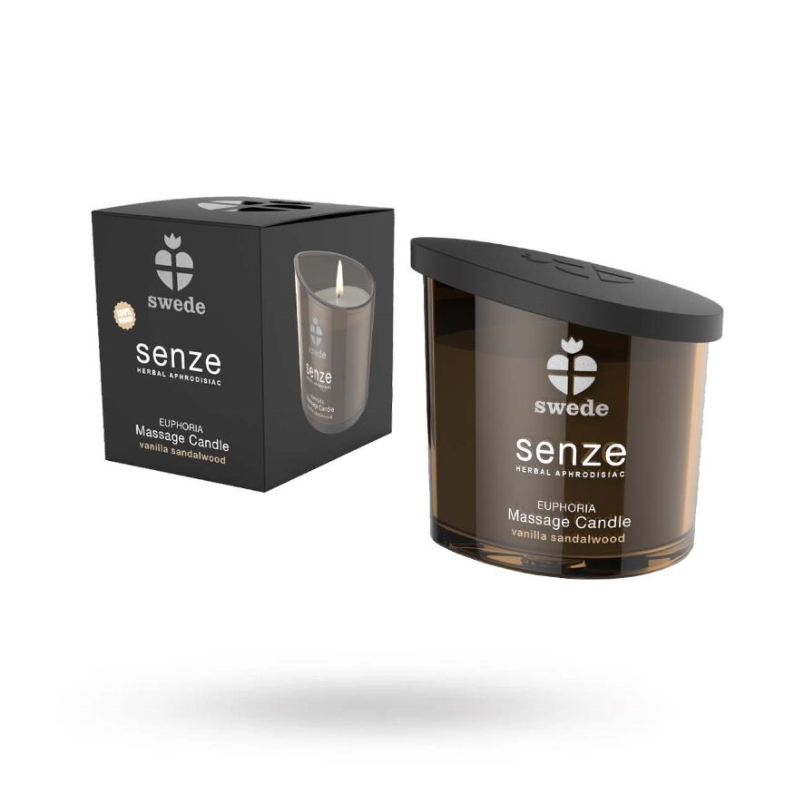 Масажна свічка - Swede Senze Euphoria Vanilla Sandalwood, 50 мл