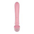 Вибратор-кролик с вибромассажером Satisfyer Triple Lover Pink, 3 мотора