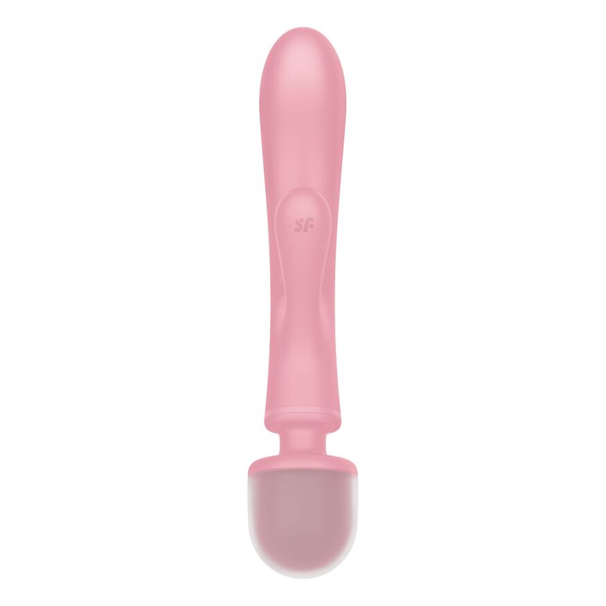Вибратор-кролик с вибромассажером Satisfyer Triple Lover Pink, 3 мотора