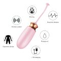 Виброяйцо с подогревом и пультом ДУ - Vibrating Silicone Love EGG USB, BS6300037