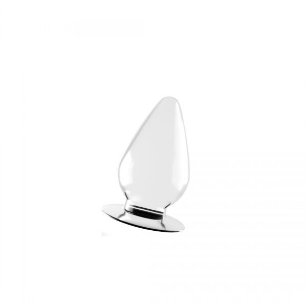 Анальная пробка конической формы 4.5'' Flawless Clear Anal Plug, Clear