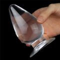 Анальная пробка конической формы 4.5'' Flawless Clear Anal Plug, Clear