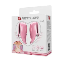 Вибростимуляторы для сосков Pretty Love - Leaf, 10 vibration functions