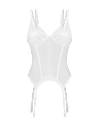 Корсет Obsessive Arrowel White corset S/M