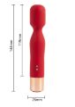 Вібромасажер широкого спектру дії - Vibrating Spear G-Spot Vibrator Red