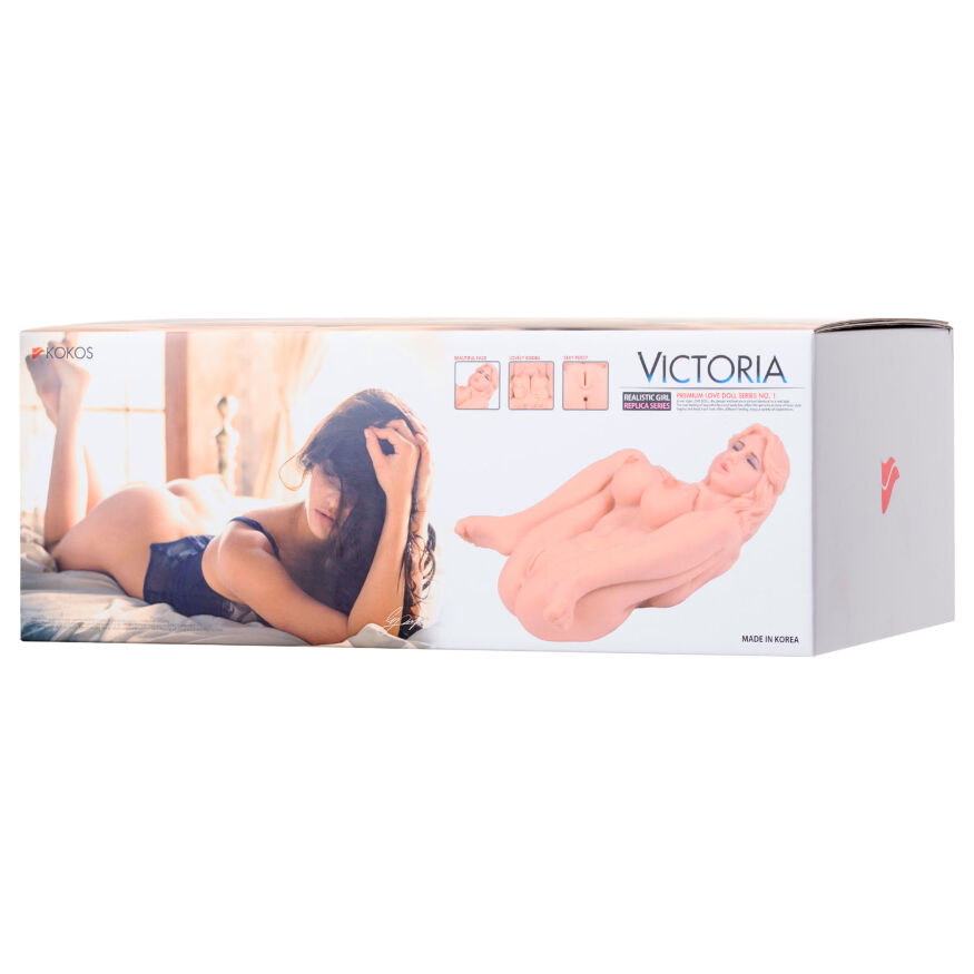 Мастурбатор кукла с вибрацией Kokos Victoria