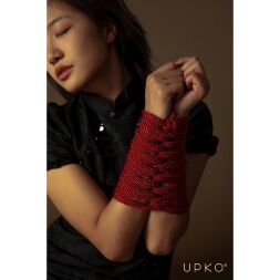 Мотузка для бондажу преміальна UPKO Restraint Bondage Vope червона, 10 м