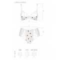Эротический комплект с рисунком LOVELIA BIKINI white S/M - Passion