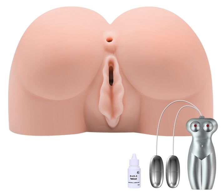 Мастурбатор с вибростимуляцией BAILE - TEMPTATION PASSION LADY Vibration Sex talk Double holes, BM-009190