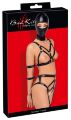 Боді з маскою - 2480492 Bad Kitty Strap+Mask Set, black - XS