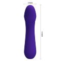 Вибромассажер для стимуляции точки G Pretty Love - Cetus Dark Purple, BI-014723-3