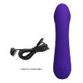 Вибромассажер для стимуляции точки G Pretty Love - Cetus Dark Purple, BI-014723-3
