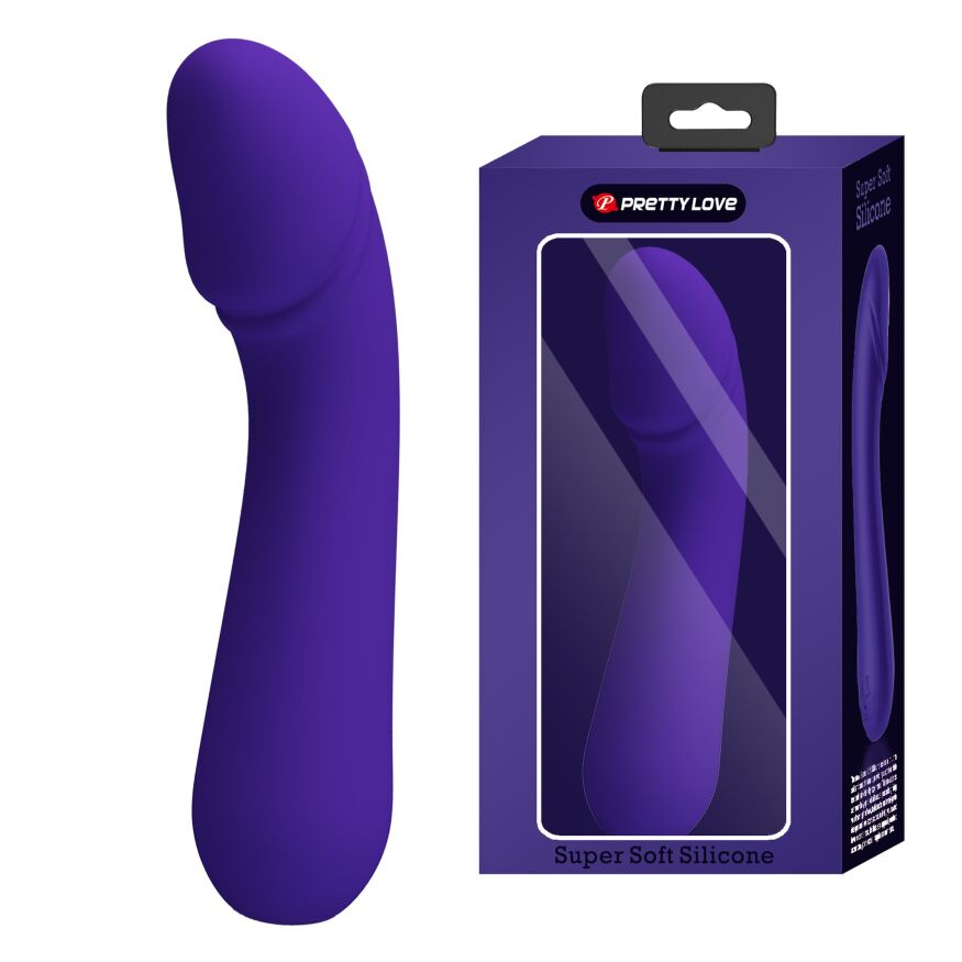 Вибромассажер для стимуляции точки G Pretty Love - Cetus Dark Purple, BI-014723-3