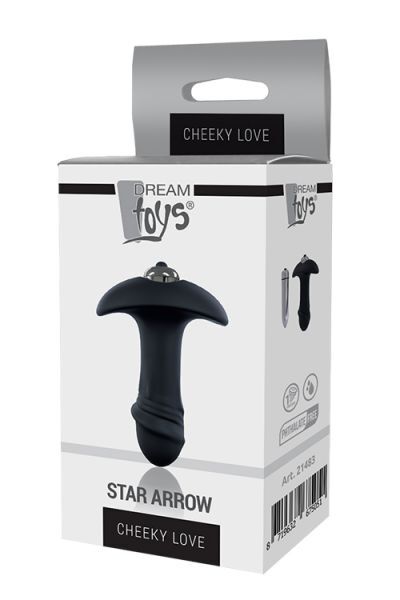 Анальная пробка CHEEKY LOVE SINGLE SPEED STAR