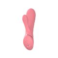 Вагинально-клиторальный вибратор кролик Chisa Lust Ripple Coney, розовый
